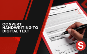 Handprint OCR recognizes and converts handwritten text to digital data