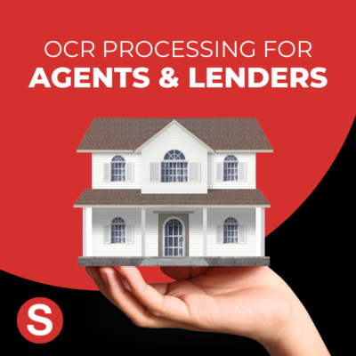 SimpleOCR to process contract and loan forms for Real Estate agents and Mortgage brokers
